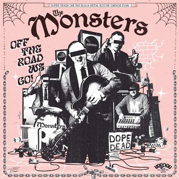 The Monsters - Off The Road We Go! LP (Black Vinyl)